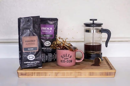 Toasted Almond Flavored Coffee SWP Decaf, Specialty Arabica Coffee, Medium Roast, 12 ounce, Automatic Drip (Ground)