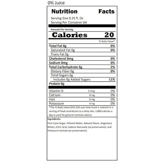 Smokeshow Cocktail Syrup - 64 Servings (16 oz, Old Fashioned Maple Bacon)