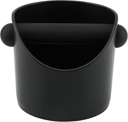 Espresso Knock Box 4.3 Inch Small Coffee Grounds Bin with Removable Knock Bar Non Slip Base Splash Proof Mini Knock Box for Home Cafes Restaurants