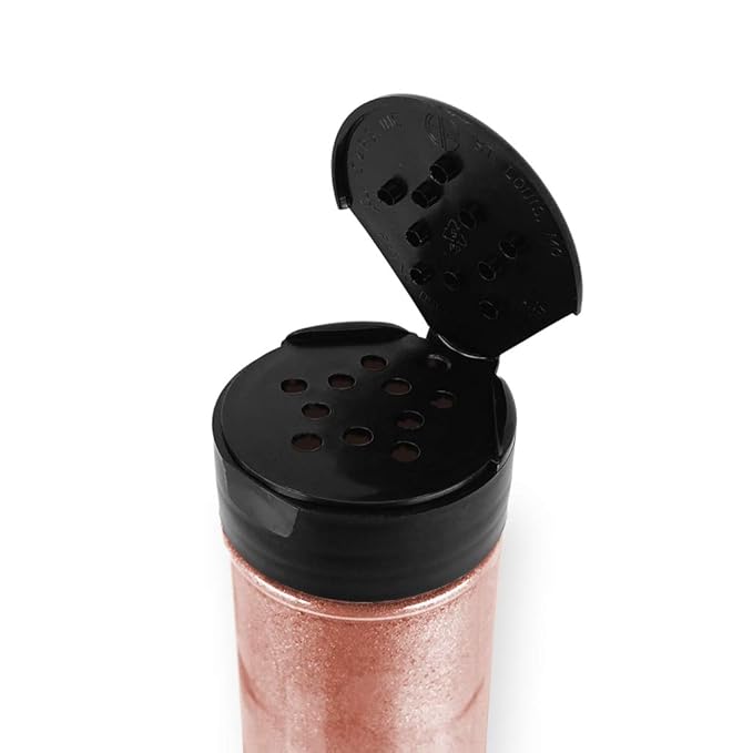 Rose Gold BREW GLITTER Edible Glitter For Drinks, Cocktails, Beer, Garnish Glitter & Beverages | KOSHER & HALAL Certified | 100% Edible & Food Grade | Vegan, Gluten, Nut Free (45g Shaker, Rose Gold)