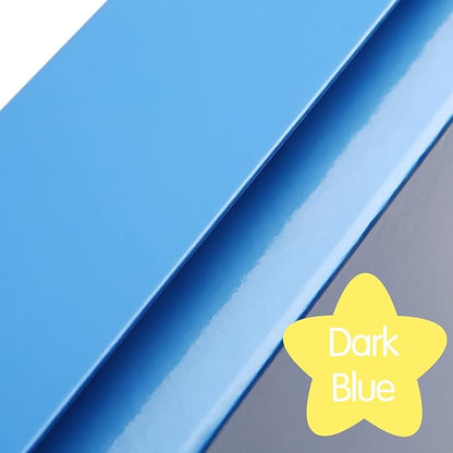 Gift Boxes Dark Blue 11x7.8x2.3 Inches, Magnetic Closure Gift Boxes with Lids for Presents (5 Pack)