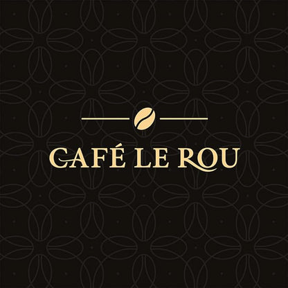 "NEW" Café Le Rou Vanilla Coffee Syrup - 25.4oz Cafe Flavoring Syrup (Vanilla, 2-pack) Includes 2 Coffee Syrup Dispensers Flavoring Syrup for Coffee, Tea and