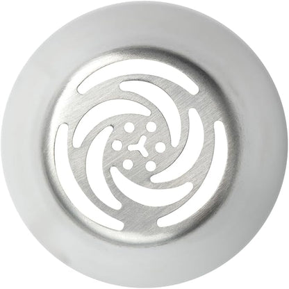 Restaurantware Pastry Tek Russian Piping Tip 1 Rose Cake Decor Piping Tip - #1 Corrosion-Resistant Stainless Steel Decorating Tip For Frosting Dishwasher-Safe Decorate Cupcakes Cakes or Cookies