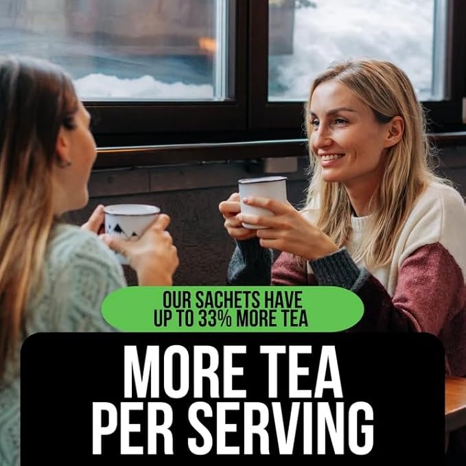 Revival Tea Company Coconut Chai Tea - Black Tea Blend with Fresh Spiced Chai and Coconut Flavor - 24 Tea Bags