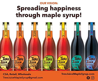 Tree Juice Maple Syrup Gift Box | Gift for Birthdays, Corporate, Holidays, and more | 6-2 ounce bottles…