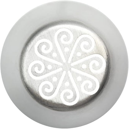 Restaurantware-Russian Piping Tip, 1 Flower Cake Decor Piping Tip - #3, Corrosion-Resistant, Stainless Steel Decorating Tip For Frosting, Dishwashable, Decorate Cupcakes, Cakes, or Cookies