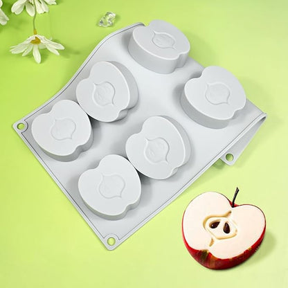 mostsom Appple Shaped Mousse Silicone Molds Chocolate Cake Mould Dessert Baking Form Cake Decorating Tools (G_ Appple)
