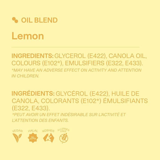 Colour Mill Oil-Based Food Coloring, 20 Milliliters Lemon