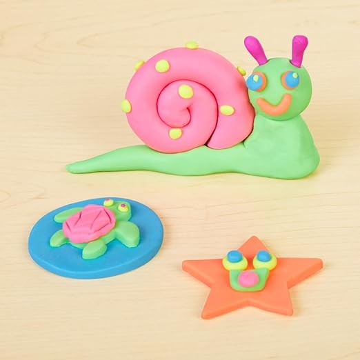 Colorations Wheat & Gluten Free Neon Dough Classroom Pack - 6 Colors | Non-Toxic, Play Dough, Bulk Set, Sensory Kit, Party Favors, Teacher Must Haves
