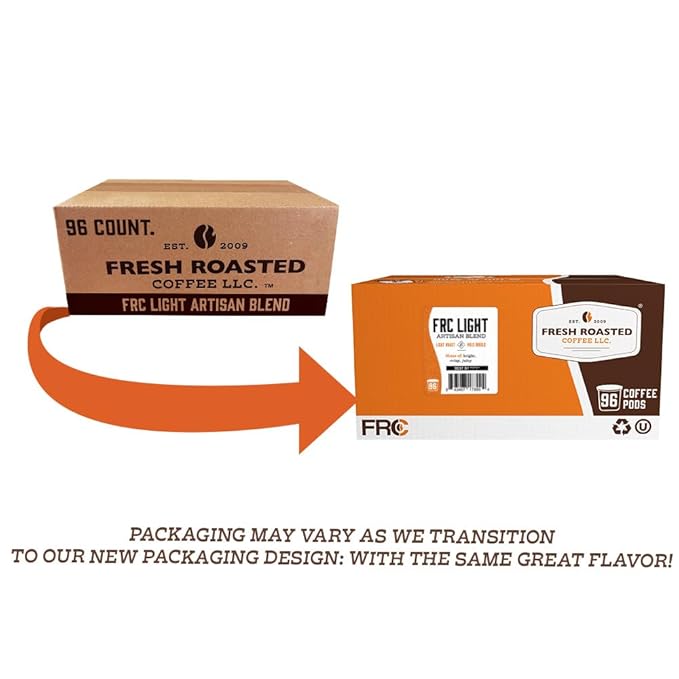 Fresh Roasted Coffee, FRC Classic Variety Pack, Kosher, K-Cup Compatible, 96 Pods