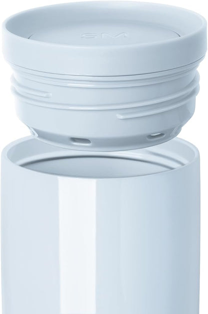 Simple Modern Voyager Signature | 16oz Travel Coffee Mug Tumbler with 360° Lid | Gifts for Women Men | Ceramic-Lined Insulated Stainless Steel Cold Brew Iced Coffee Cup | Ice Melt