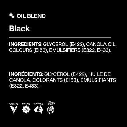 Colour Mill Oil-Based Food Coloring, 20 Milliliters Black