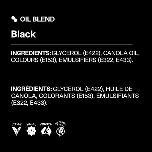 Colour Mill Oil-Based Food Coloring, 20 Milliliters Black