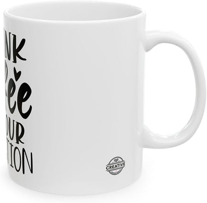 11 OZ Novelty Coffee Mugs - Christmas Gift (Drink Coffee)