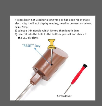 Efeng Candy Spatula with Thermometer Built in and Pot Clip – Fast Instant Read Digital Spatula Thermometer for Candy Making,Chocolate,jams,syrups with BPA Free Silicon Spatula
