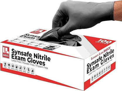 4Mil Synsafe Black (100 CT)-XL
