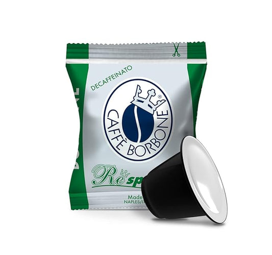Decaf Blend for Nespresso Machines by Caffe Borbone