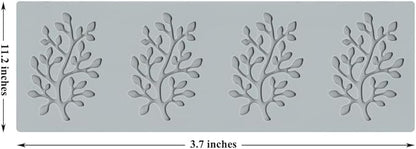 Lace Silicone Cake Molds, Leaf Molds Silicone Baking Molds Fondant Molds, Polymer Clay Molds for Baking, Sugar Craft, Dessert Cake Decoration