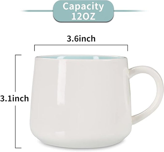 Unicorn Ceramic Cup Hidden 3D Animal Inside Mug,12 oz Cute Cartoon Handmade Figurine Mugs,Christmas Birthday Surprise for Friends Family or Kids (Unicorn)