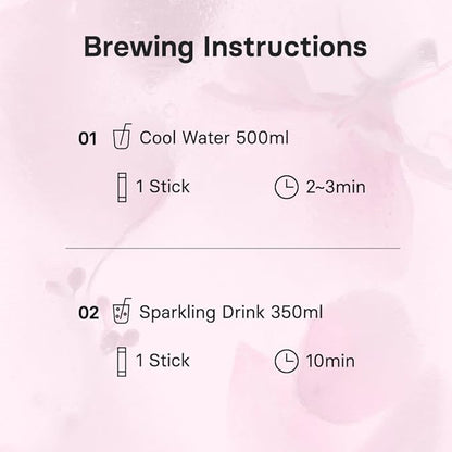 OSULLOC Cold Brew Tea Gift (20 count, 4 flavors x 5 EA) | Assorted Korea Iced Tea Bag Gift Sampler Set for Summer | Easy-to-go stick type Tea Bag Series | Premium Blended Tea from Jeju