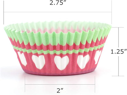 Tosnail 1000 Pack Paper Baking Cups Cupcake Liners Muffin Liner - Assorted 10 Styles