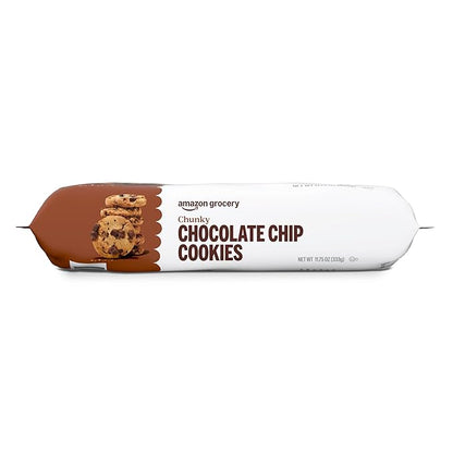 Amazon Grocery, Chunky Chocolate Chip Cookies, 11.75 Oz, Pack of 2 (Previously Happy Belly, Packaging May Vary)