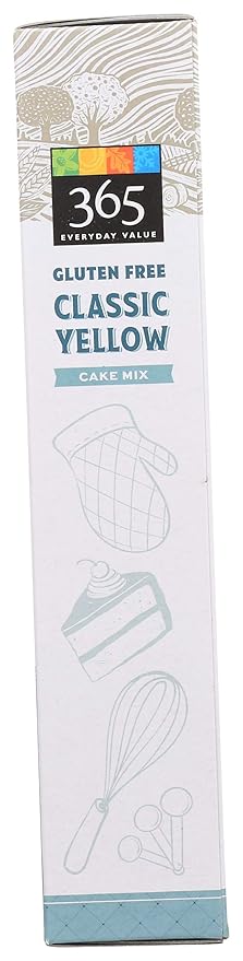 365 by Whole Foods Market, Gluten Free Yellow Cake Mix, 16 Ounce (Pack of 2)
