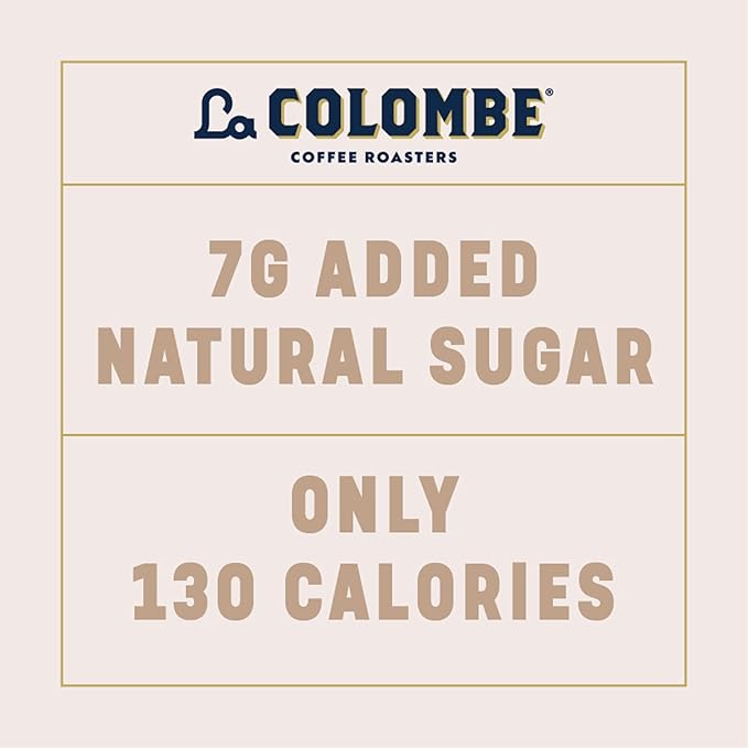 La Colombe Coffee, Vanilla Draft Latte, 11 fl oz Cans (Pack of 12), Coffeehouse Quality Cold Brew, Specialty Grade Coffee Beans, Ready-to-Drink On-the-Go