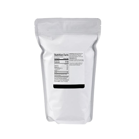 Minimalist All Purpose Flour, Ideal for Baking and Cooking, Packaged in a Refillable Bag (2 Pound)