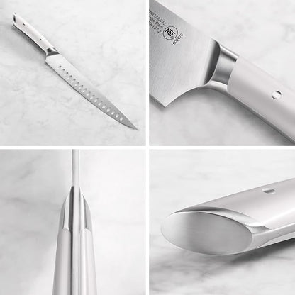 Cangshan HELENA Series German Steel Forged 2-Piece Carving Set (White)