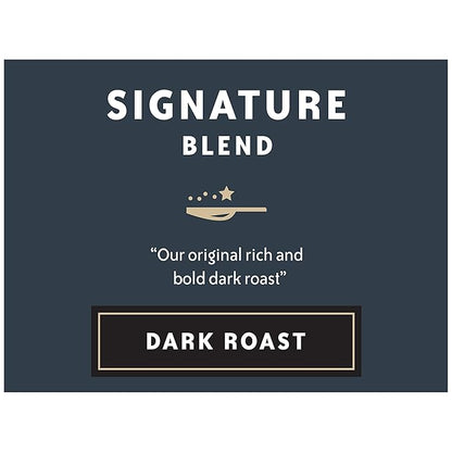 Community Coffee Signature Blend 60 Count Coffee Pods, Dark Roast, Compatible with Keurig 2.0 K-Cup Brewers, Box of 60 Pods