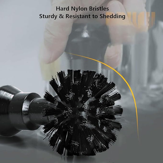 Espresso Coffee Machine Cleaning Brush Kit with Portafilter Cleaning Disc (51mm and 54mm Portafilter Brush)