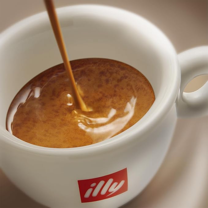 Illy Espresso Compatible Capsules - Single-Serve Coffee Capsules & Pods - Classico Decaf Roast - Notes Of Caramel, Toasted Bread & Chocolate Pods - For Nespresso Coffee Machines – 10 Count