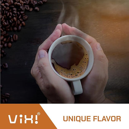 VIXI Drip Coffee Cinnamon Flavor, 16 Bags, Natural Vietnamese Ground Coffee, Blended, Medium Roast, Hanging Ear, Disposable, Balanced Taste, Single Serve, Perfect for Camping