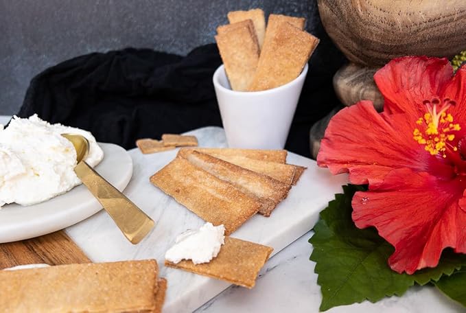 The Panza Guava Gourmet Cookie Snack Thin & Crispy | Organic, Non-GMO, 100% Natural Ingredients | Signature Jar 4.3 oz