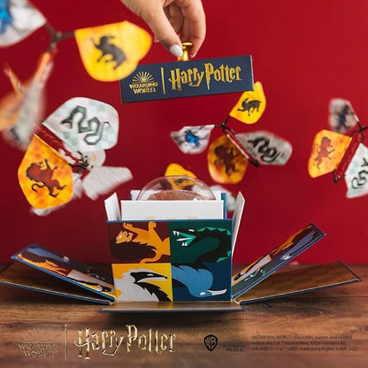 Harry Potter Flying Butterfly Explosion Gift Box Bundle by Send A Cake – Includes 3" Chocolate Mini Bundt Cake – Magical Birthday & Special Occasion Gift for Women, Men, Adults & Kids