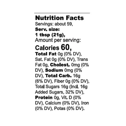 Wholesome Sweeteners 44-Ounce Organic Blue Agave Nectar, Fair Trade, 100% Pure, Non GMO, Gluten Free & Vegan, 1 Pack