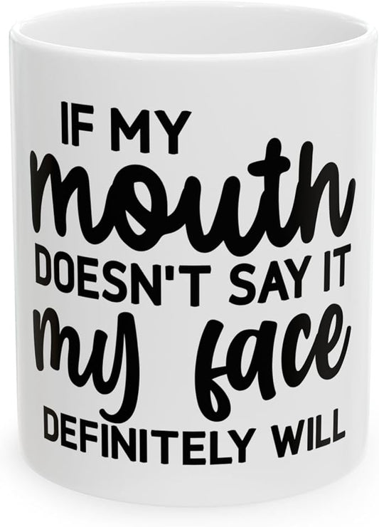 11 OZ Novelty Coffee Mugs - Christmas Gift (Motivational Theme)