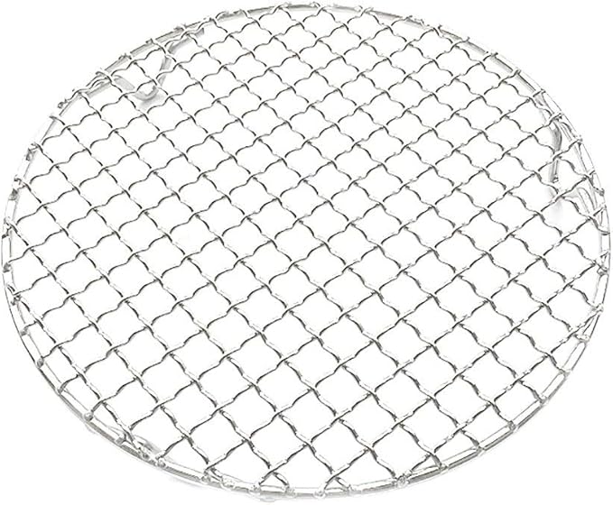 Versatile Round 304 Stainless Steel Cooling Rack Baking,Heat Resistant Rust Proof Sturdy Durable Dia 8.9"