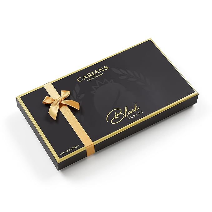 CARIANS Assorted Gourmet Chocolate Truffles Box, Luxury Candy Gift Basket with Dark, Milk & Hazelnut Truffles, Great For Gift Giving, Anniversary, Thanksgiving, Christmas