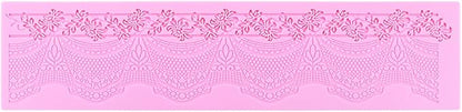 Embossing Lace Fondant Molds, Flower Cake Lace Molds, Silicone Molds for Cake Decorating Tool, Cake Lace Mats