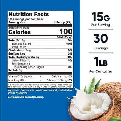 Nutricost Coconut Milk Powder 1LB