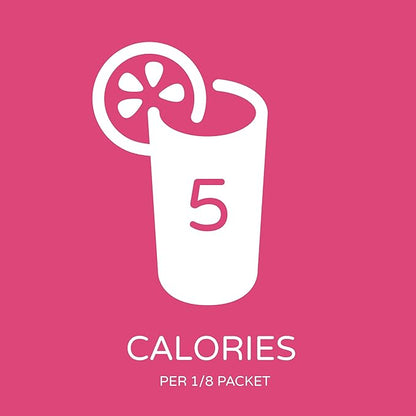 Crystal Light Raspberry Lemonade Artificially Flavored Powdered Drink Mix, 72 ct Pack, 12 Canisters of 6 Pitcher Packets