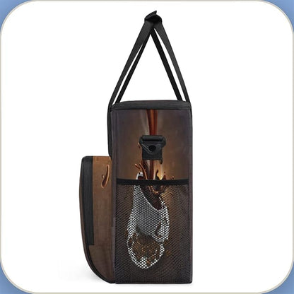 cfpolar Coffee Maker Storage Bag, Waterproof Travel Carrying Storage Tote Bag Organizer Case, Compatible with K-Mini or K-Mini Plus, And Suitable for Other Accessories， With Pockets for K-Cup Pods