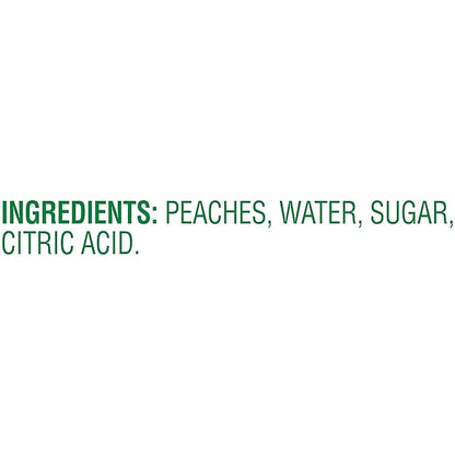 Del Monte Yellow Cling Canned Peach Halves in Heavy Syrup, 29 oz Can (Pack of 6)