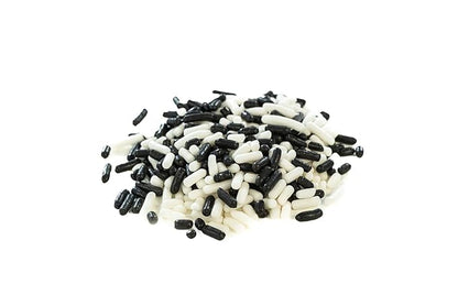 Bakerpan White-Black Jimmies Sprinkles - 6 Ounces Edible Sprinkles for Cake Decorating, Cupcakes, Ice Cream, Cake Decorations (Made in USA)