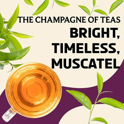 BREWIX, Darjeeling Tea Leaves from Hills of Himalayas (50+ Cups, 3.53oz/100g) | Pure Loose Leaf Darjeeling Black Tea | Long Leaf Grade | Straight From Source In India