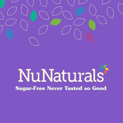 NuNaturals Stevia Syrup, Sugar-Free Sweetener, Plant-Based Sugar Substitute, Zero Calorie, Vanilla Flavor, 16 oz