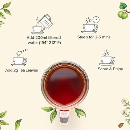 VAHDAM, Assorted Darjeeling Tea Sampler (10 Flavors, 50 Servings) Gluten Free, Non GMO - Darjeeling First Flush & Second Flush | Loose Leaf Tea Sample