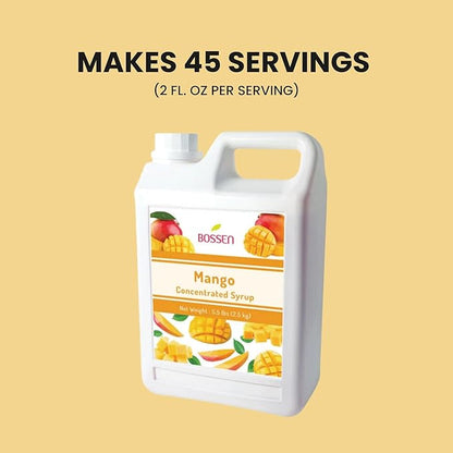Bossen Concentrated Syrup_5.5 lb (Lemon)